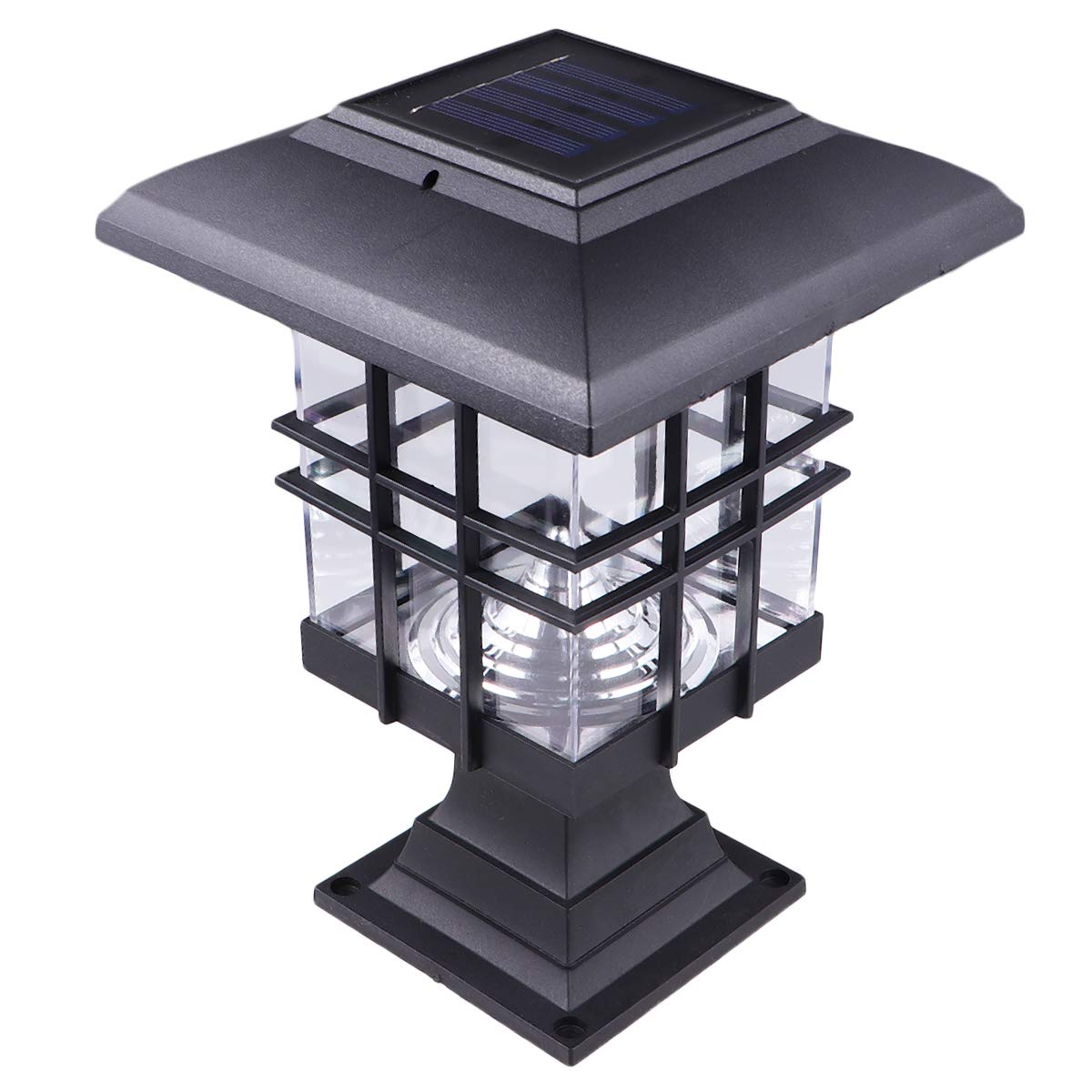 OSALADI 2-in-1 Solar Powered Outdoor Lights with Ground Stake - Waterproof Garden Solar Lights for Pathway, Yard & Landscape Lighting | Weatherproof Solar Lamp for Patio, Deck, Driveway & Walkway