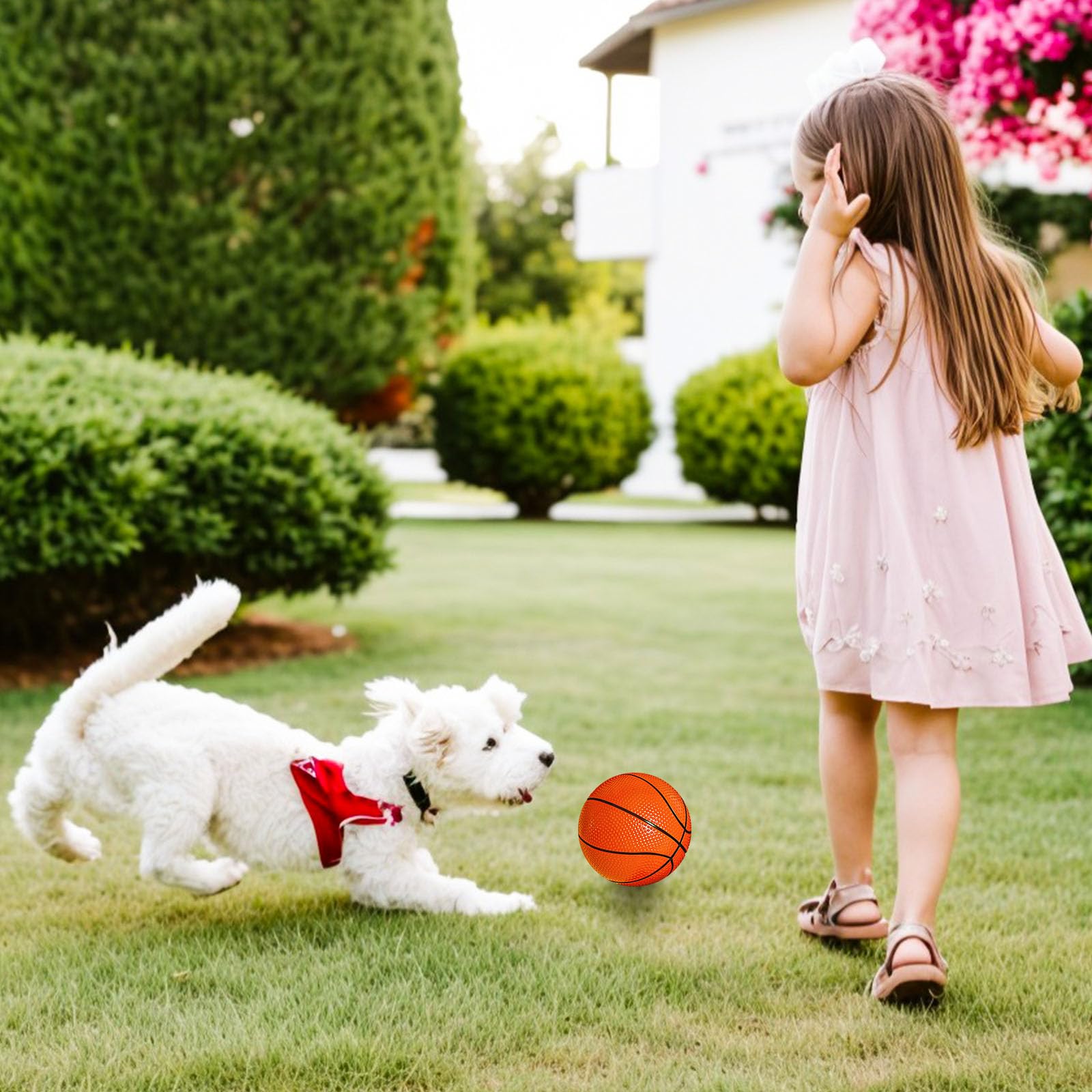 6PCS Mini Basketballs 4.7