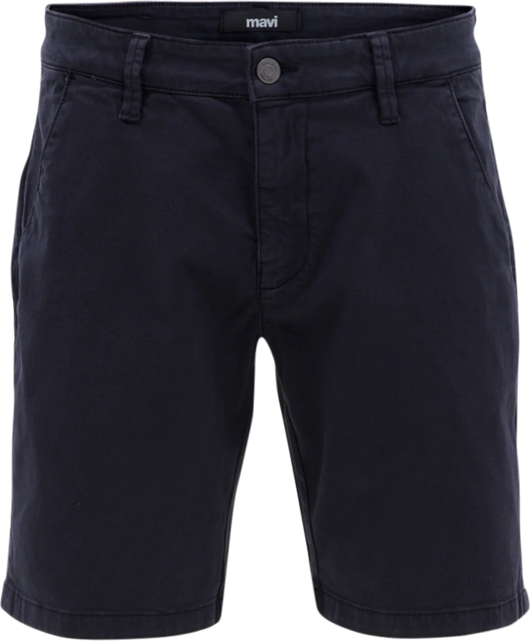 JACOB 9 Deep Navy Twill Shorts for Men - Comfortable Casual Wear for Summer & Outdoor Activities