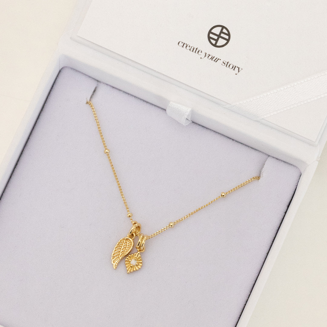 Personalized Memory Charm Necklace - Custom Engraved Jewelry for Women - Perfect Gift for Mom, Wife, Daughter - Birthday, Anniversary, Valentine's Day Present