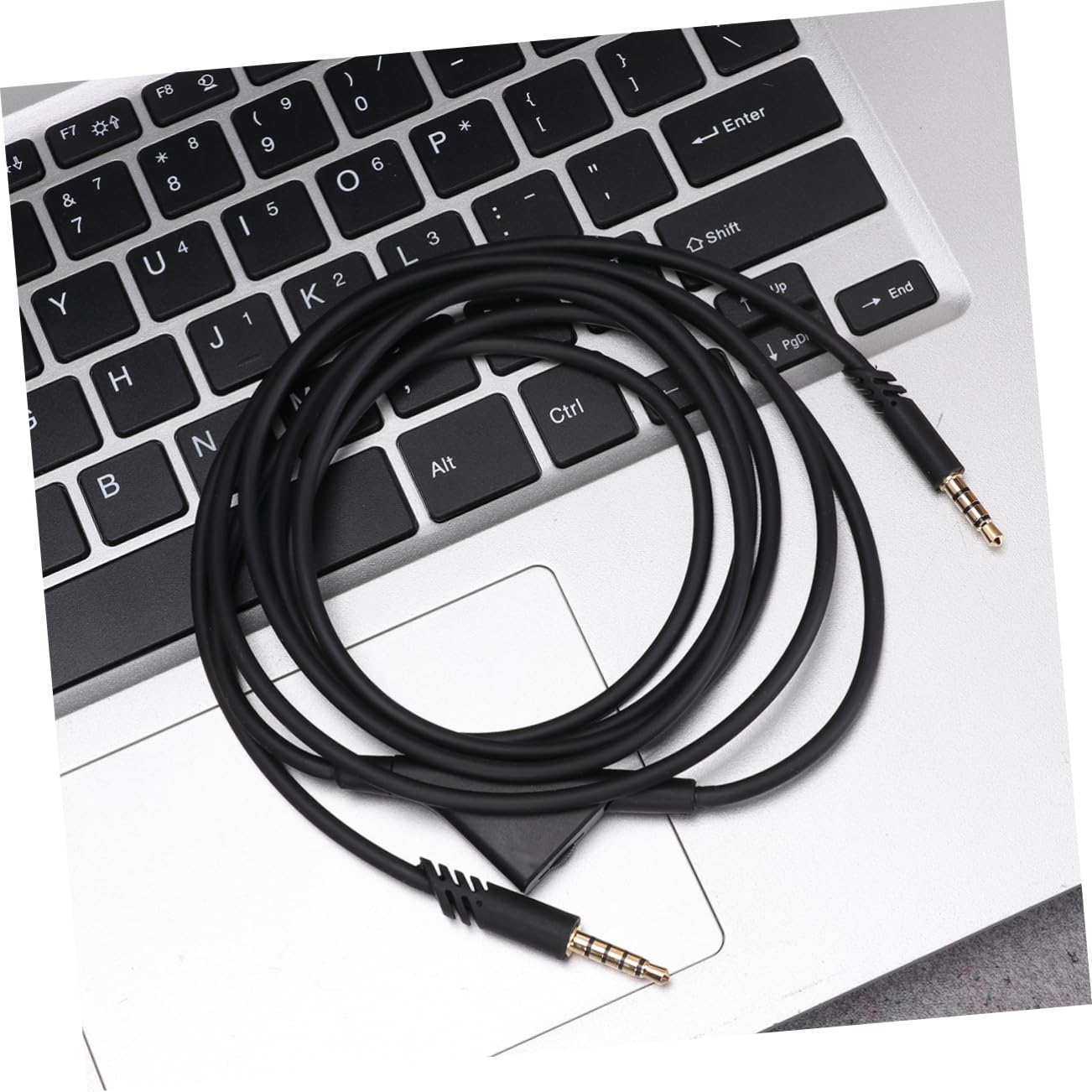 Homoyoyo 3.5mm Audio Cable - 1PC Gaming Headset Aux Conversion Cable for A40 Headphones | Compatible with PS4, Xbox, PC Gaming & Mobile Devices | Durable Nylon Braided Earphone Cable for Enhanced Audio Experience