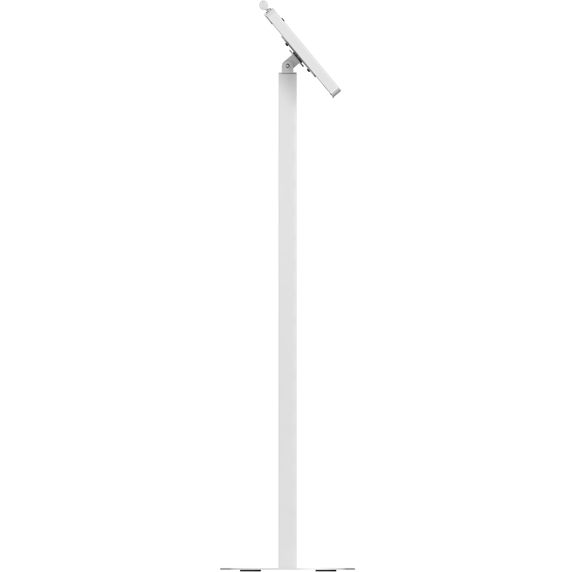 360° Adjustable Thin Floor Stand for iPad 11 (A16), Pro 11-inch M4, Air 11-inch M3, 10th Gen & Galaxy Tab - Tall Standing Kiosk Display with Charger Access & Lock - Perfect for Retail Stores, Exhibitions & Interactive Displays
