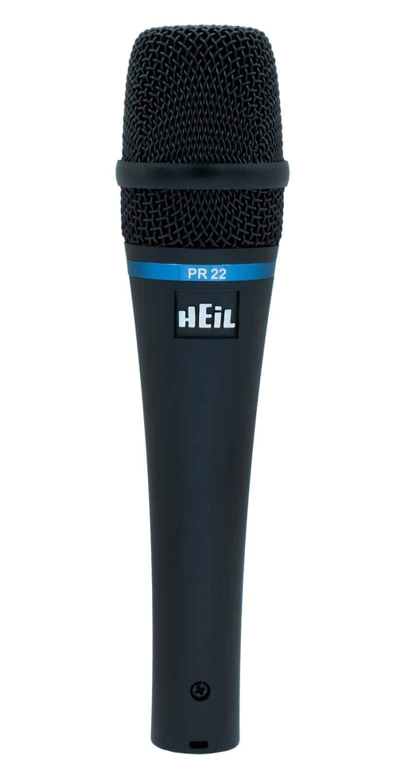 Heil Sound PR 22 UT Dynamic Broadcast Microphone - Professional Studio Quality for Podcasting, Live Music & Voice Recording (Black) | Perfect for Radio Hosts, Streamers & Home Studios
