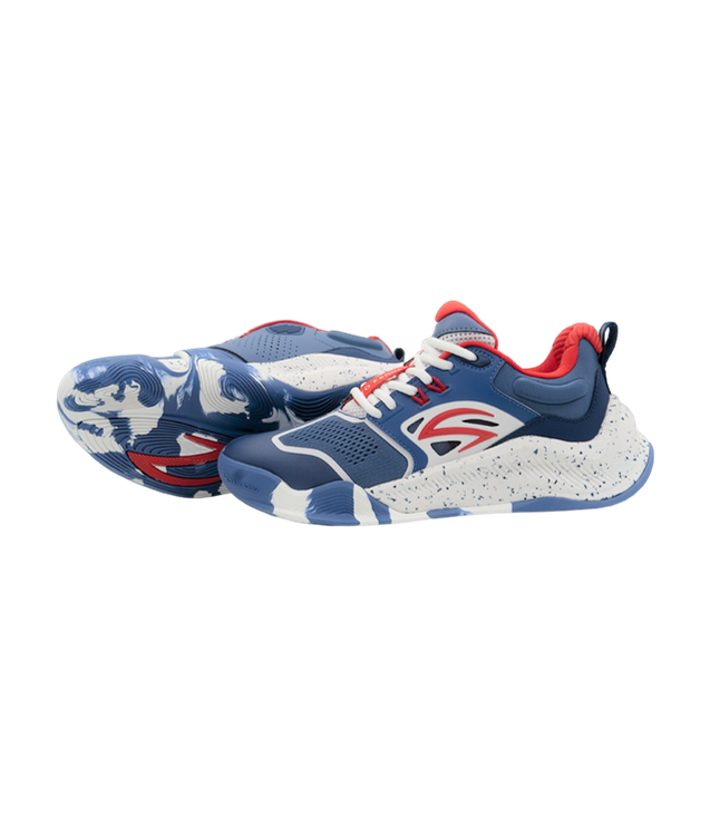 Azza Fencing Shoes Size 15/14 - Lightweight Blue Sports Shoes for Fencing Training & Competition | Perfect for Fencers & Athletes