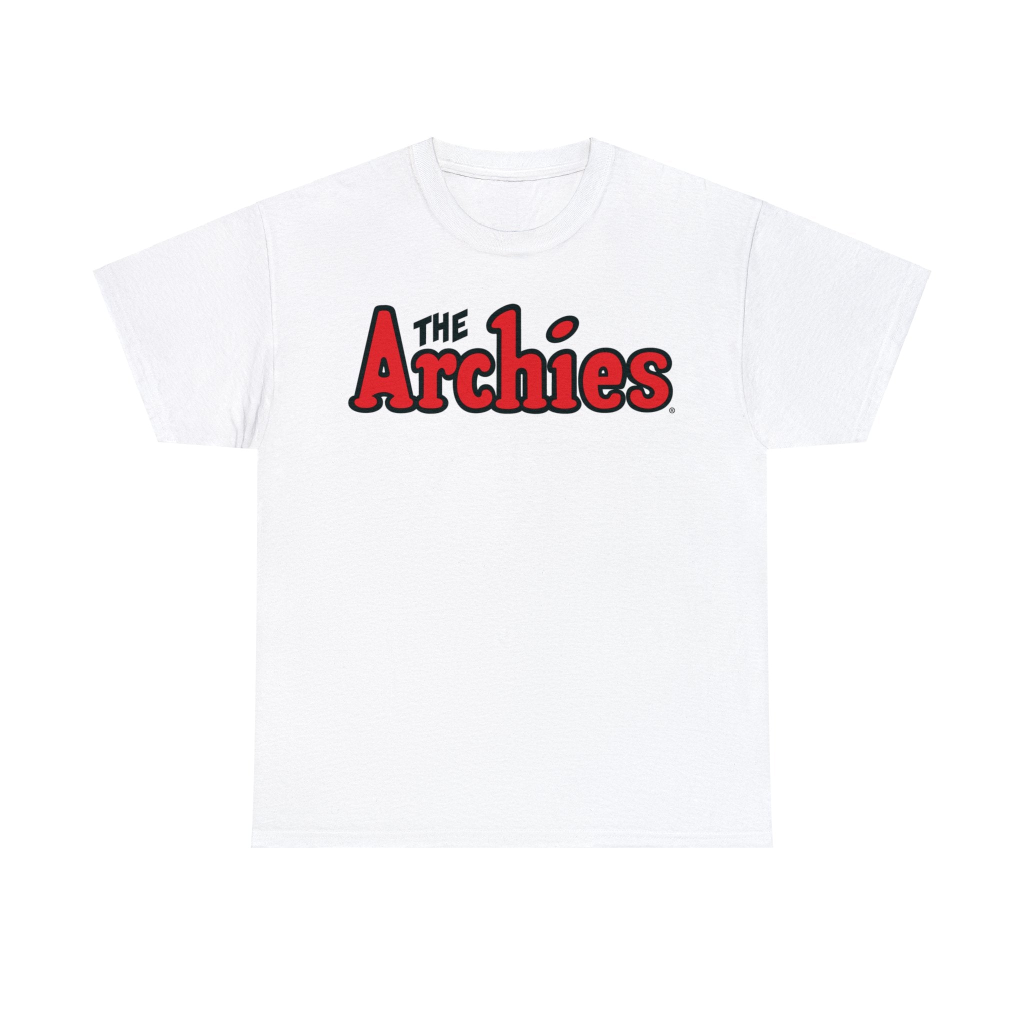 The Archies Logo Graphic Tee - Unisex Heavy Cotton T-Shirt for Men & Women | Casual Wear, Street Style, Music Fans Fashion