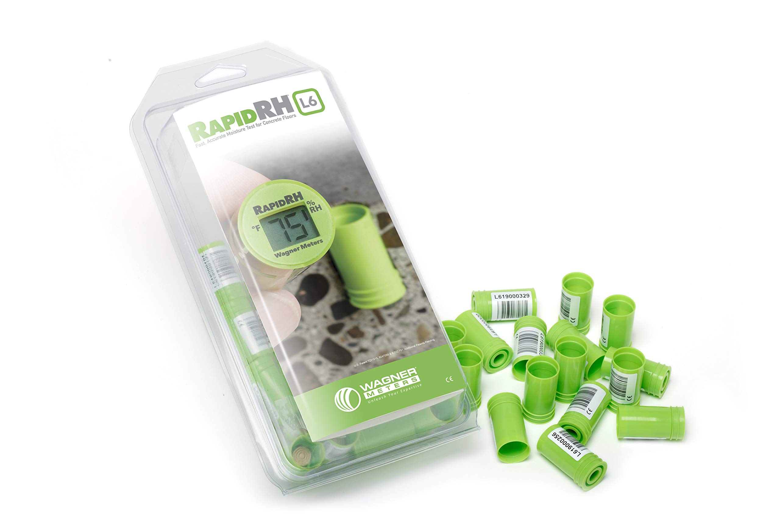 Rapid RH L6 Smart Sensors - 50 Pack for Humidity & Temperature Monitoring - Ideal for Greenhouses, Wine Cellars, and Storage Facilities
