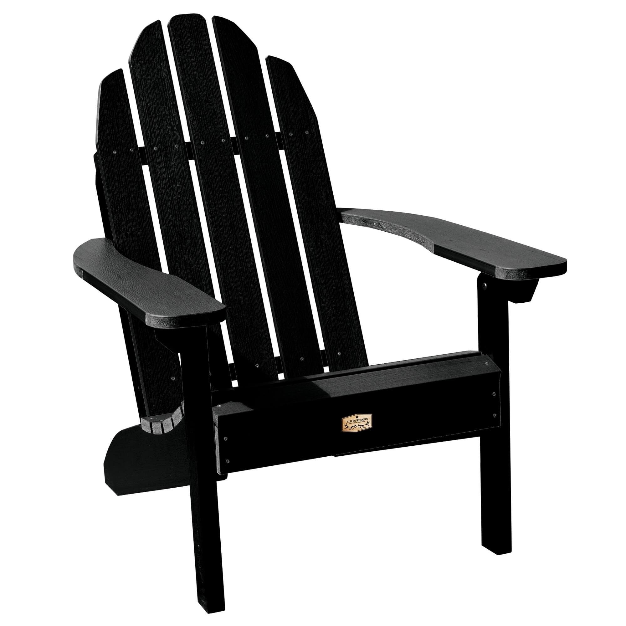 Refurbished Essential Adirondack Chair - Outdoor Patio Furniture for Garden, Deck & Backyard Relaxation