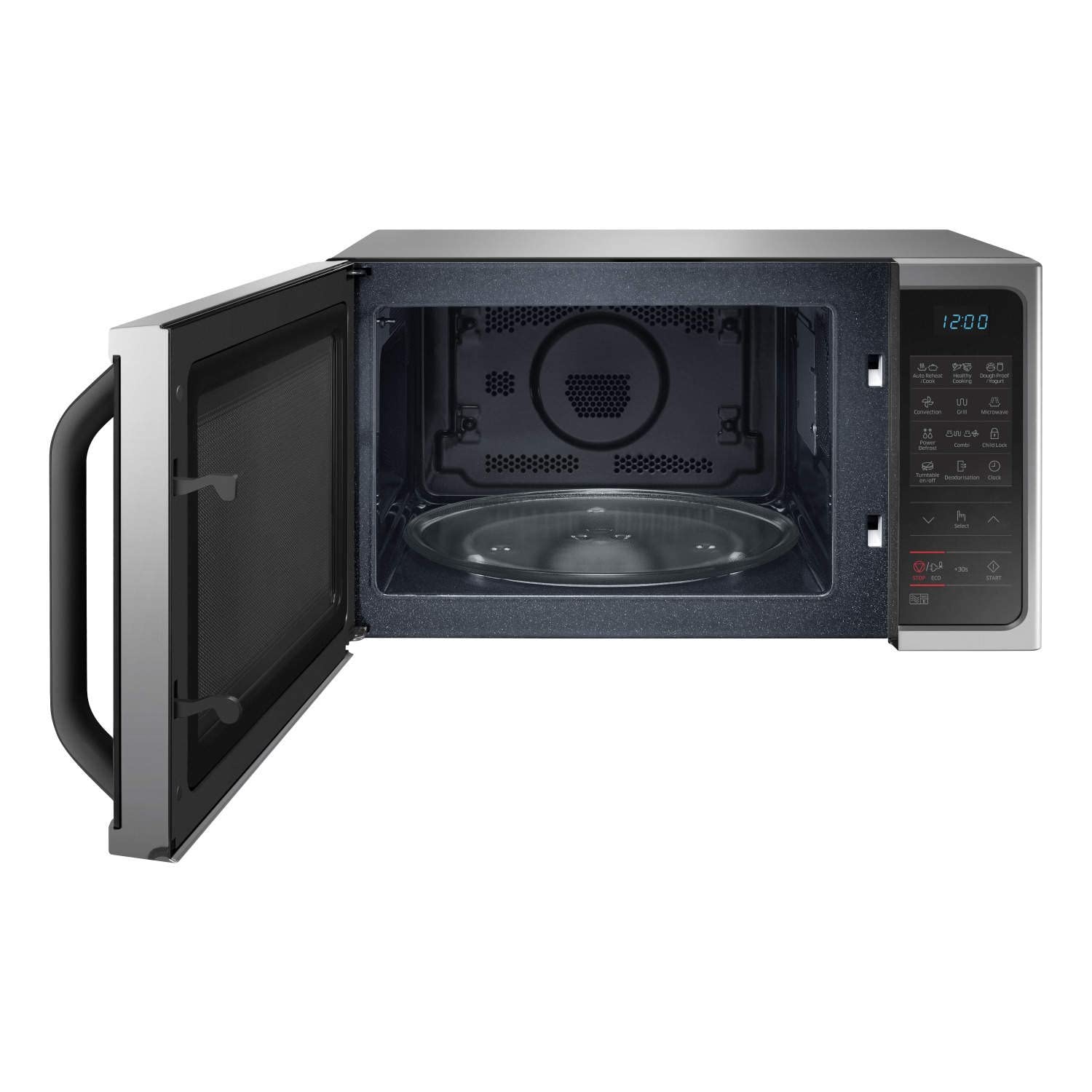 Samsung MC28H5013AS 900W 28L Silver Combination Microwave Oven - Perfect for Baking, Grilling & Quick Meals in Small Kitchens
