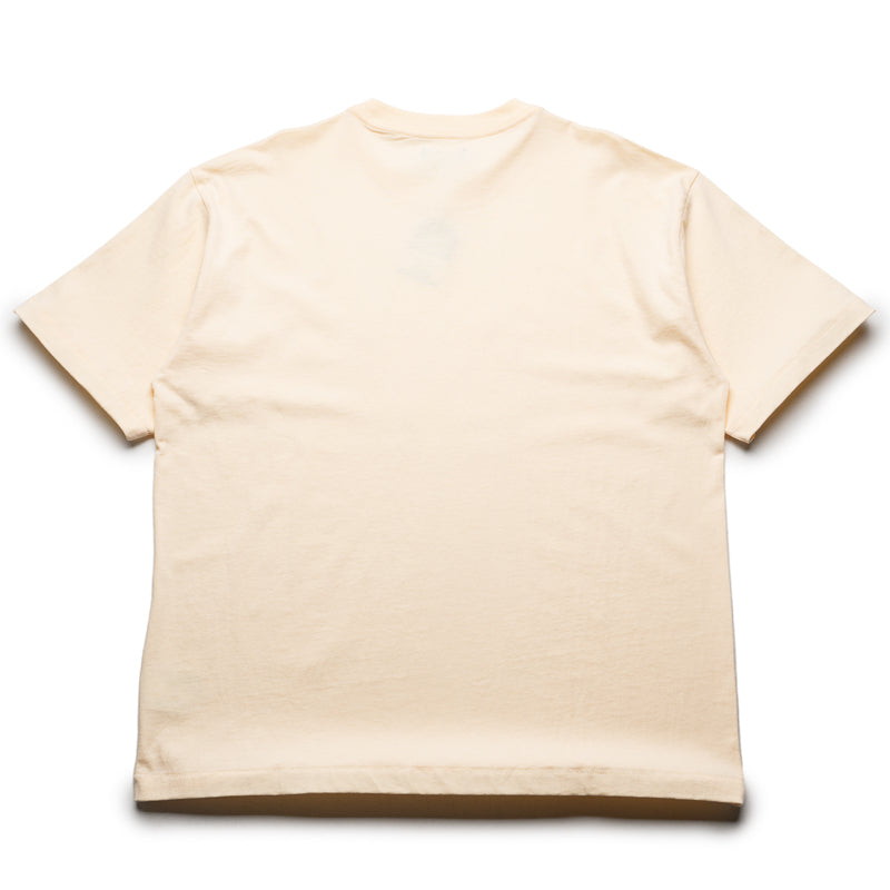 Vintage 1990 Smiley Face T-Shirt in Butter Cream - Perfect for Casual Wear, Retro Fashion, and 90s Themed Parties