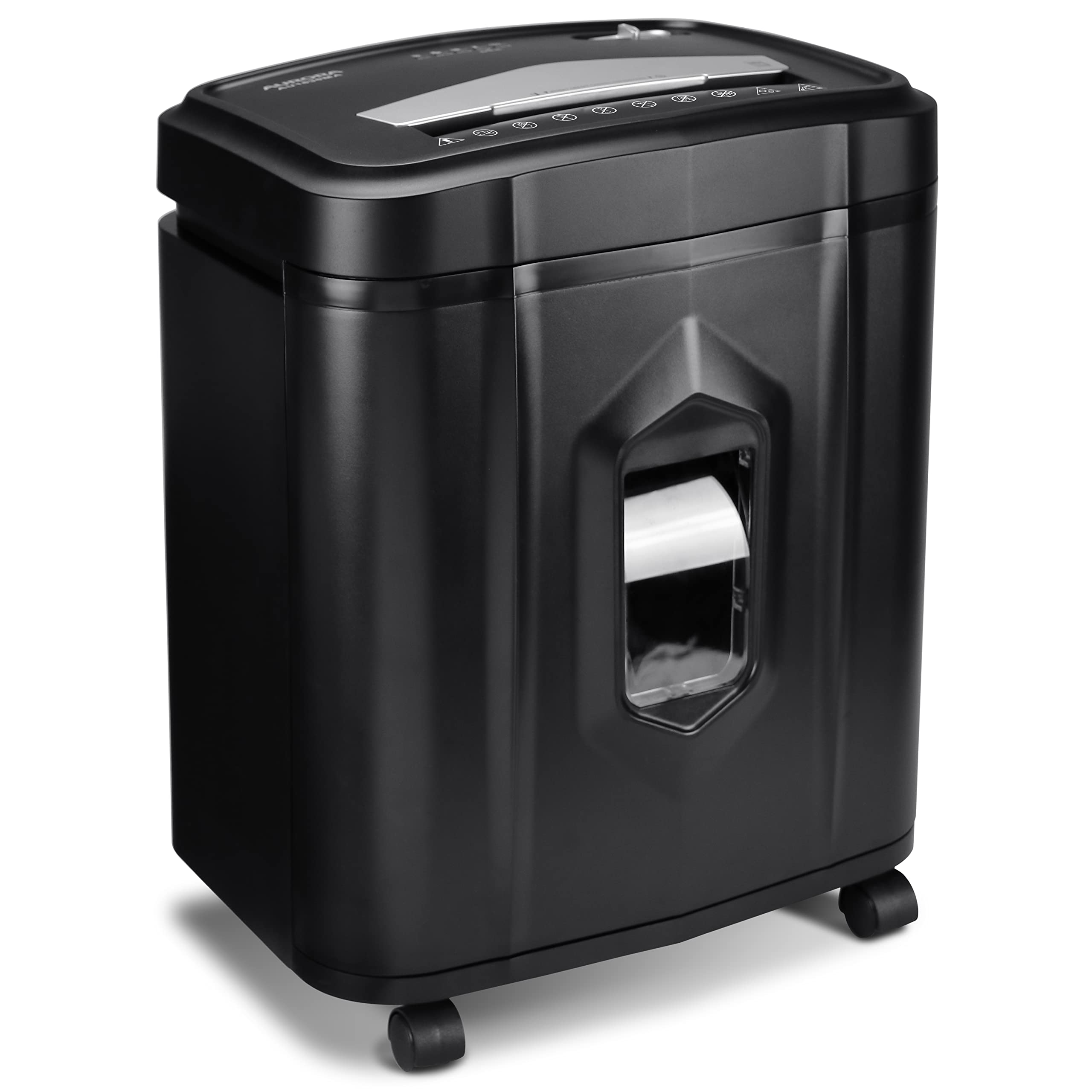 Aurora AU1630MA 16-Sheet Micro-Cut Paper Shredder with CD/Credit Card Slot - Anti-Jam Technology, 10-Min Continuous Runtime - Ideal for Home Office & Small Business Document Security