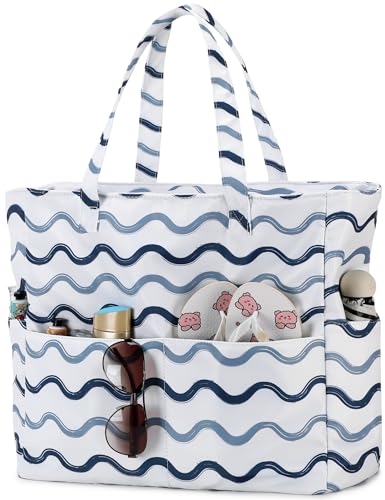 Blue Wave Stripe