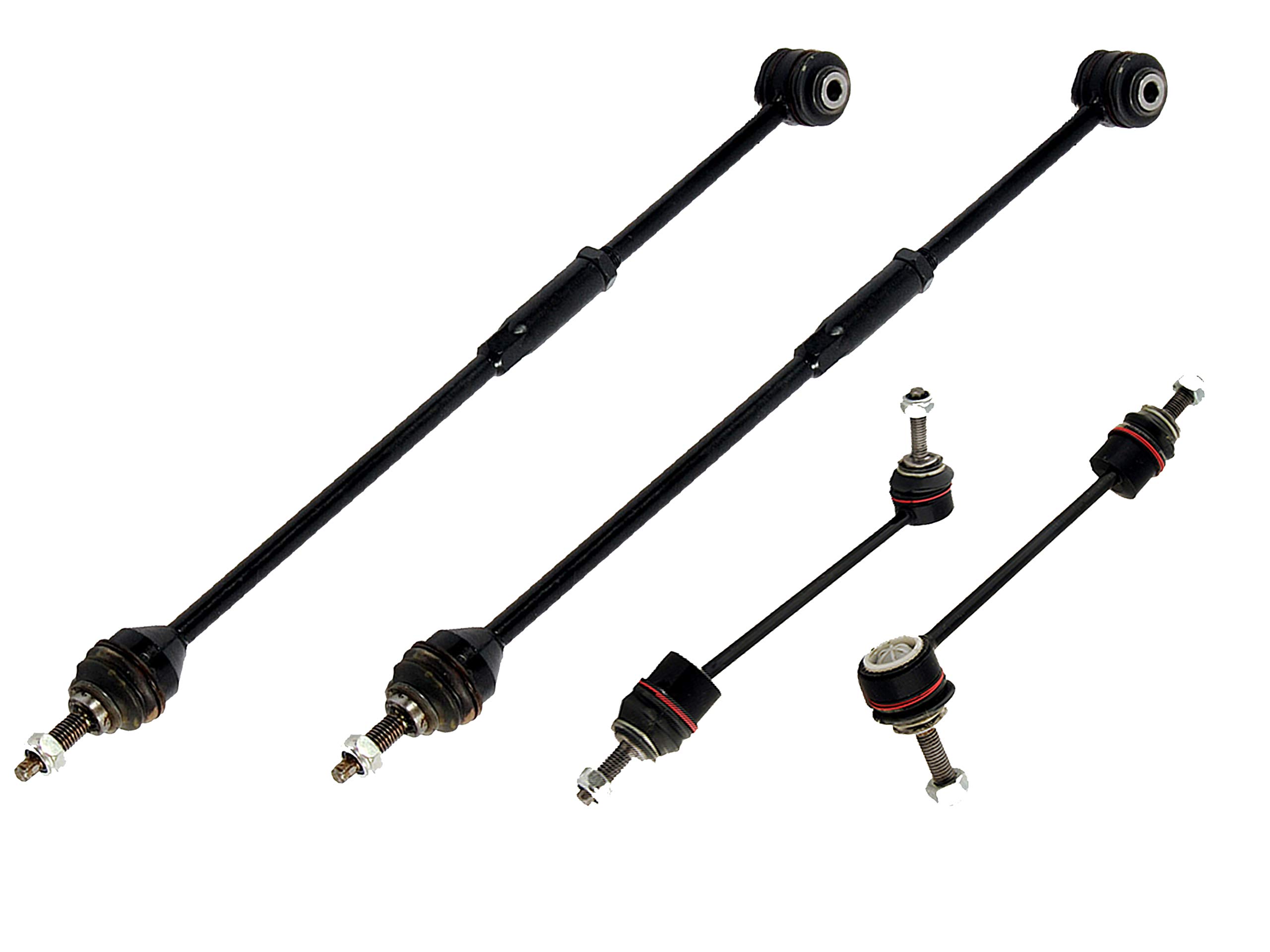 Rear Sway Bar Link Kit for Lincoln LS - Front & Rear Stabilizer Links - Left & Right Tie Rod End Set - Improves Handling & Stability for Daily Driving & Performance Upgrades