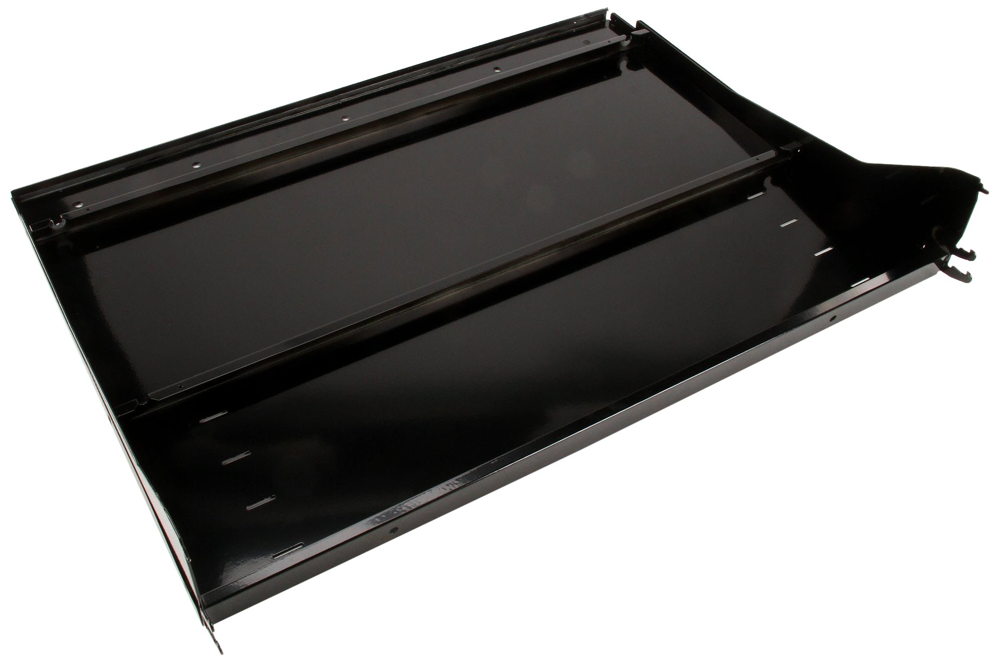 FX5400 Shelf-22 Rl 2 Pos Black - Heavy Duty Wall Mount Shelf for Garage, Kitchen & Office Organization - Perfect for Storing Tools, Books & Home Essentials