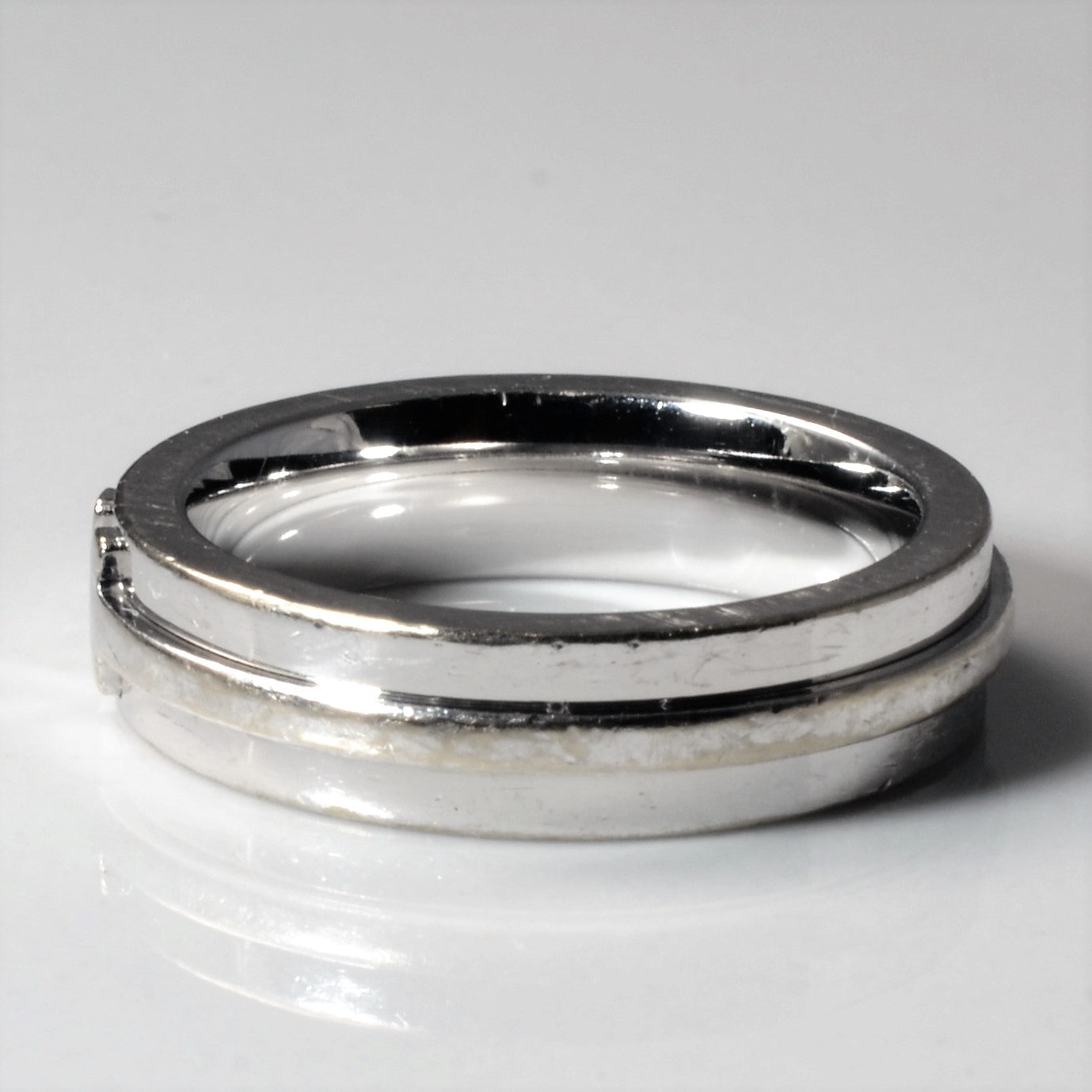 Tiffany & Co. Narrow T Ring in Sterling Silver - Size 4.25 - Elegant Minimalist Jewelry for Women, Perfect for Everyday Wear, Gifts & Special Occasions