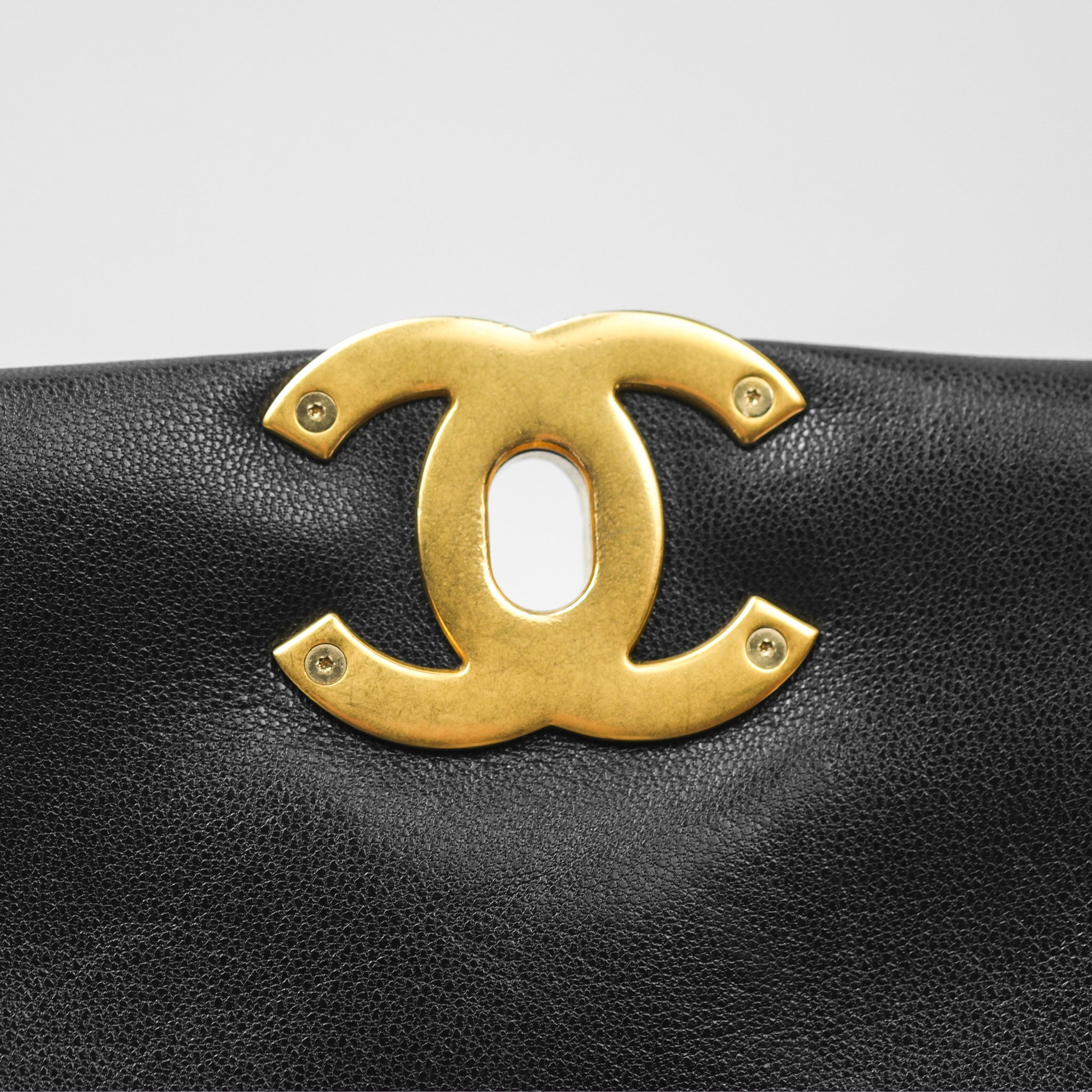 Chanel 19 Small Black Goatskin Mixed Hardware Flap Bag - Luxury Designer Handbag for Women, Perfect for Date Night & Evening Events