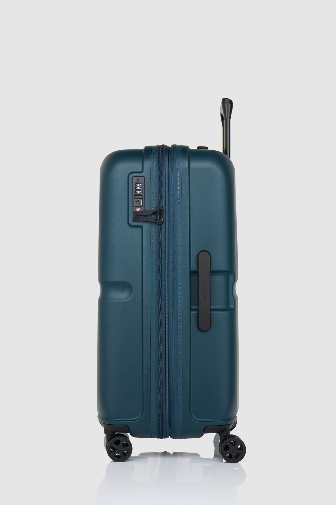 Single Stripe 3-Piece Luggage Set - Lightweight Spinner Suitcases for Travel, Business Trips & Family Vacations