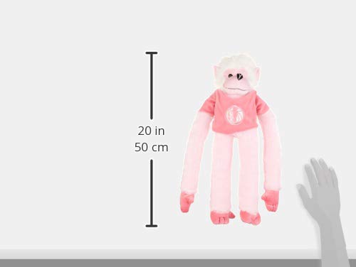FOCO NBA Dallas Mavericks 27-Inch Plush Monkey Stuffed Animal - Pink Mascot Toy for Kids, Fans & Collectors | Perfect for Game Day, Birthday Gifts & Room Decor