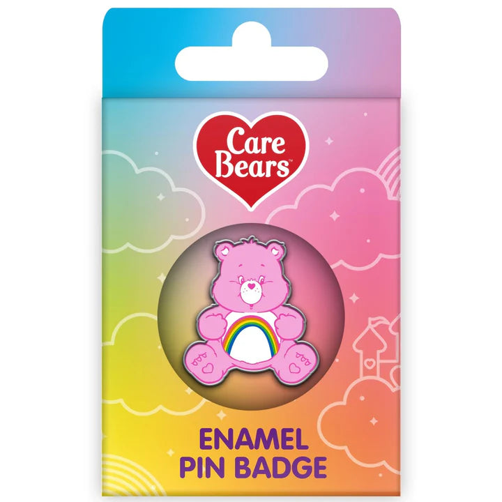 Cheer Bear Enamel Pin Badge - Official Care Bears Collectible Accessory for Backpacks, Jackets & Gifts