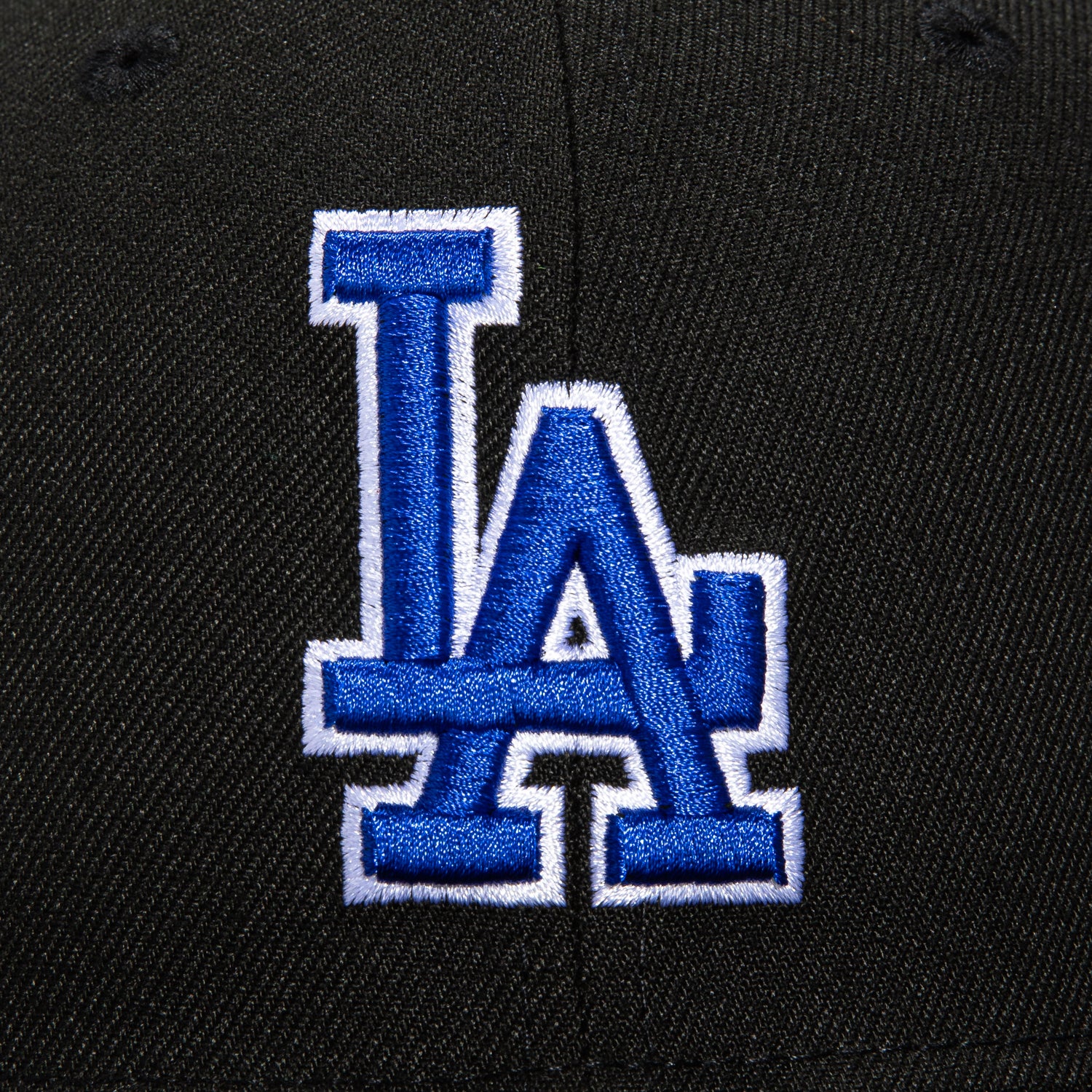 New Era 59Fifty Black Los Angeles Dodgers 40th Anniversary Patch Snapback Hat - Official MLB Baseball Cap for Men & Women - Perfect for Games, Collecting & Streetwear Fashion
