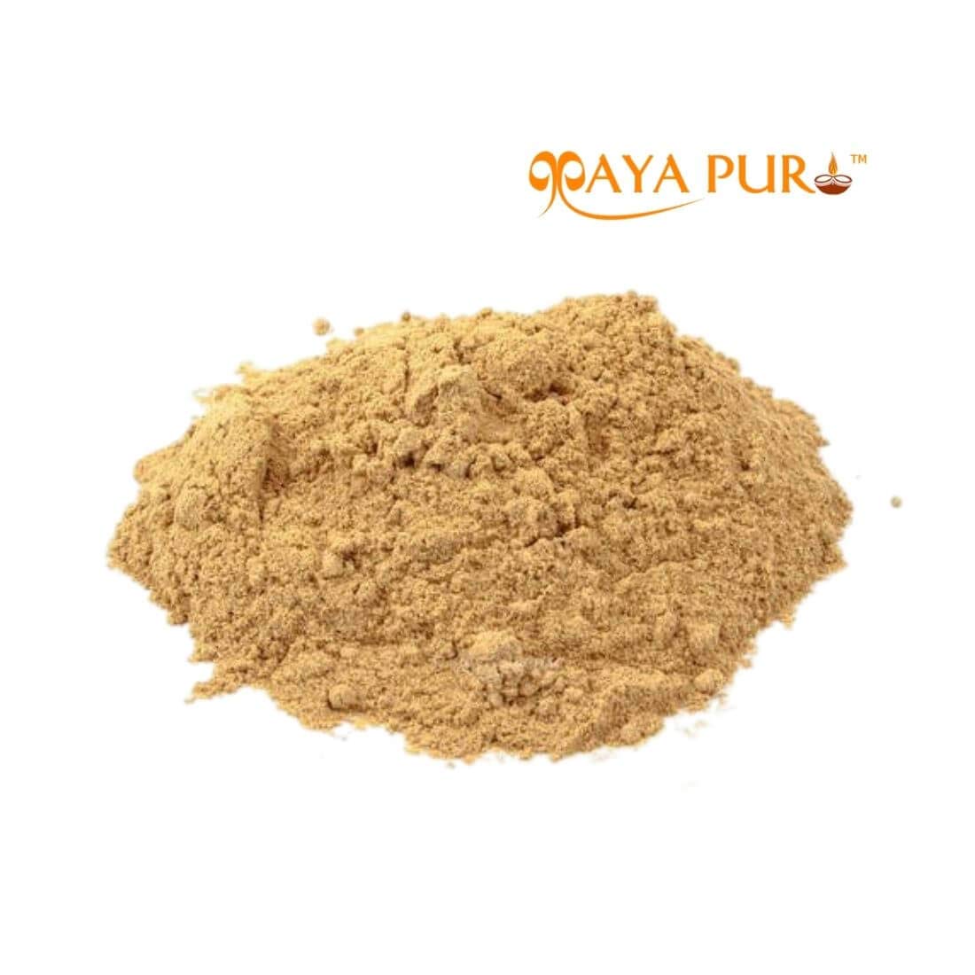 MAYAPURI Chandan Powder Tikka - Pure Sandalwood Safed Dust for Puja, Face & Skin Care (Beige) | Natural Ayurvedic Beauty Powder for Religious Ceremonies & Skincare Rituals