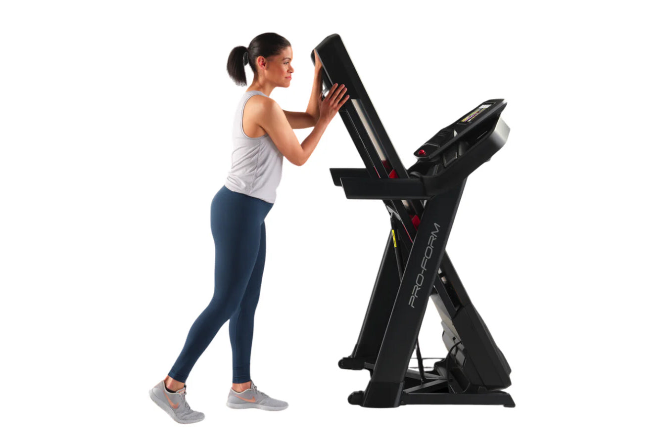 ProForm Trainer 1000 Treadmill - Foldable Home Gym Equipment with Incline & Heart Rate Monitor - Perfect for Cardio Workouts & Home Fitness Training