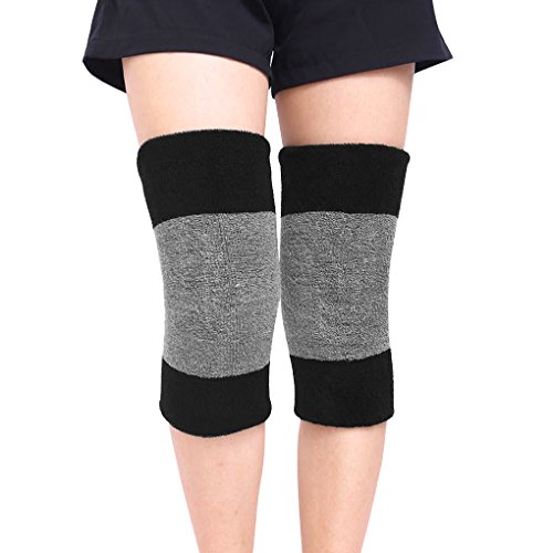 Thermal Knee Braces for Men & Women - Thickened Breathable Knee Warmers for Skiing, Cycling, Dance - Winter Leg Sleeves & Knee Pads for Sports & Outdoor Activities