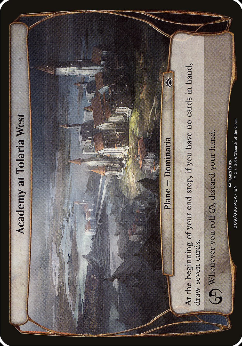 Academy at Tolaria West MTG Planechase Anthology Card - Magic: The Gathering Planeswalker Expansion for Epic Multiplayer Battles - Perfect for Commander, Modern and Casual MTG Game Nights