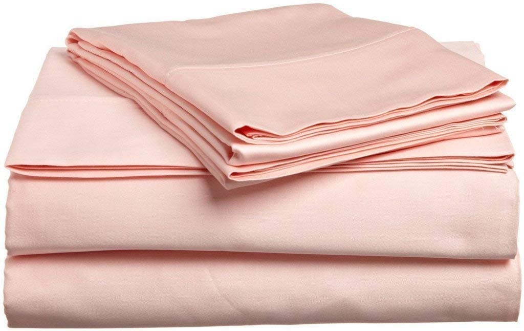 Luxury 4-Piece Full XL Sheet Set - 100% Egyptian Cotton 310-Thread Count - Deep Pocket Fits 5