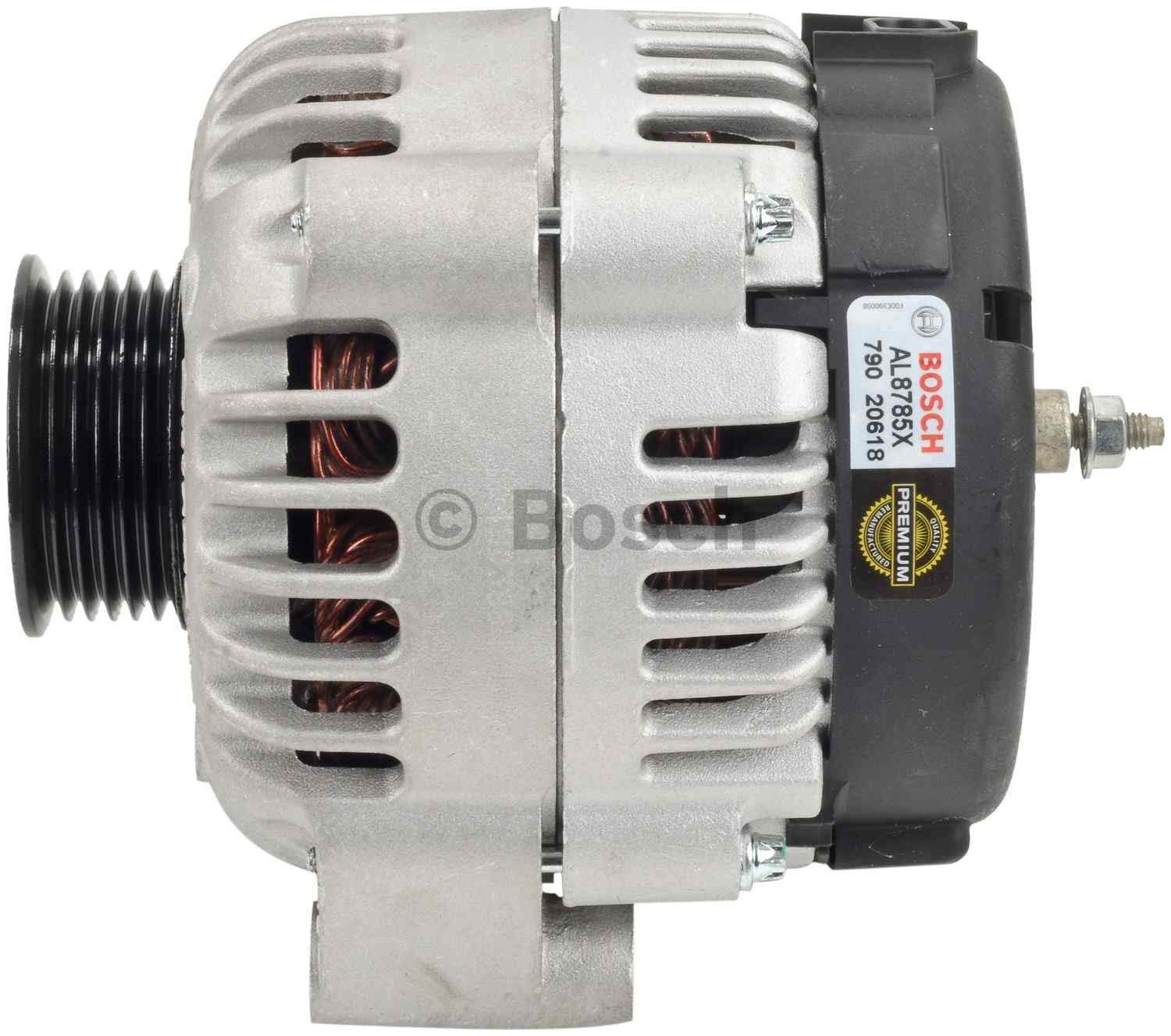 Bosch AL8785X High Output Alternator - 12V 180A for Trucks & SUVs - Reliable Power for Off-Roading & Heavy-Duty Towing