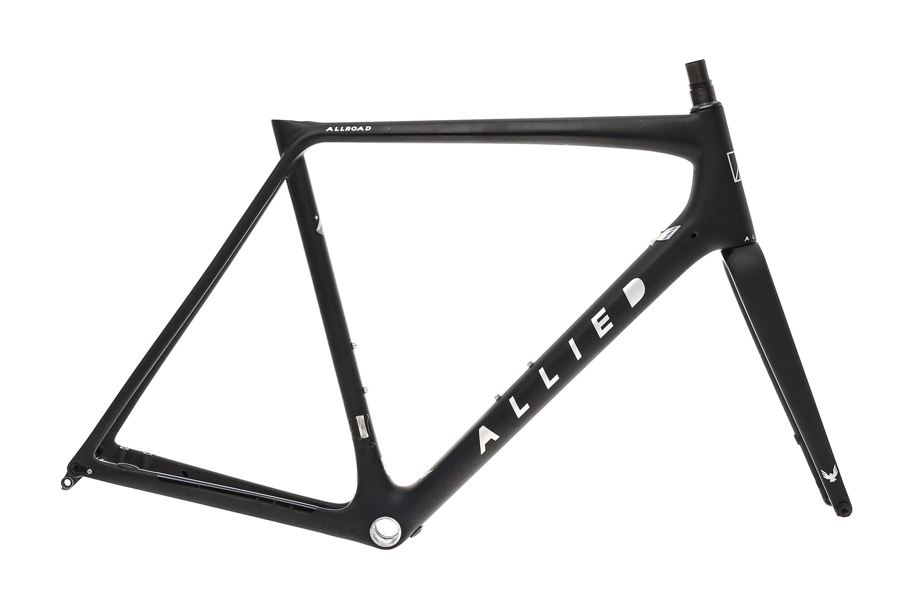 2021 Allied Allroad Large Frameset - Premium Carbon Gravel Bike Frame for Adventure Riding & Bikepacking