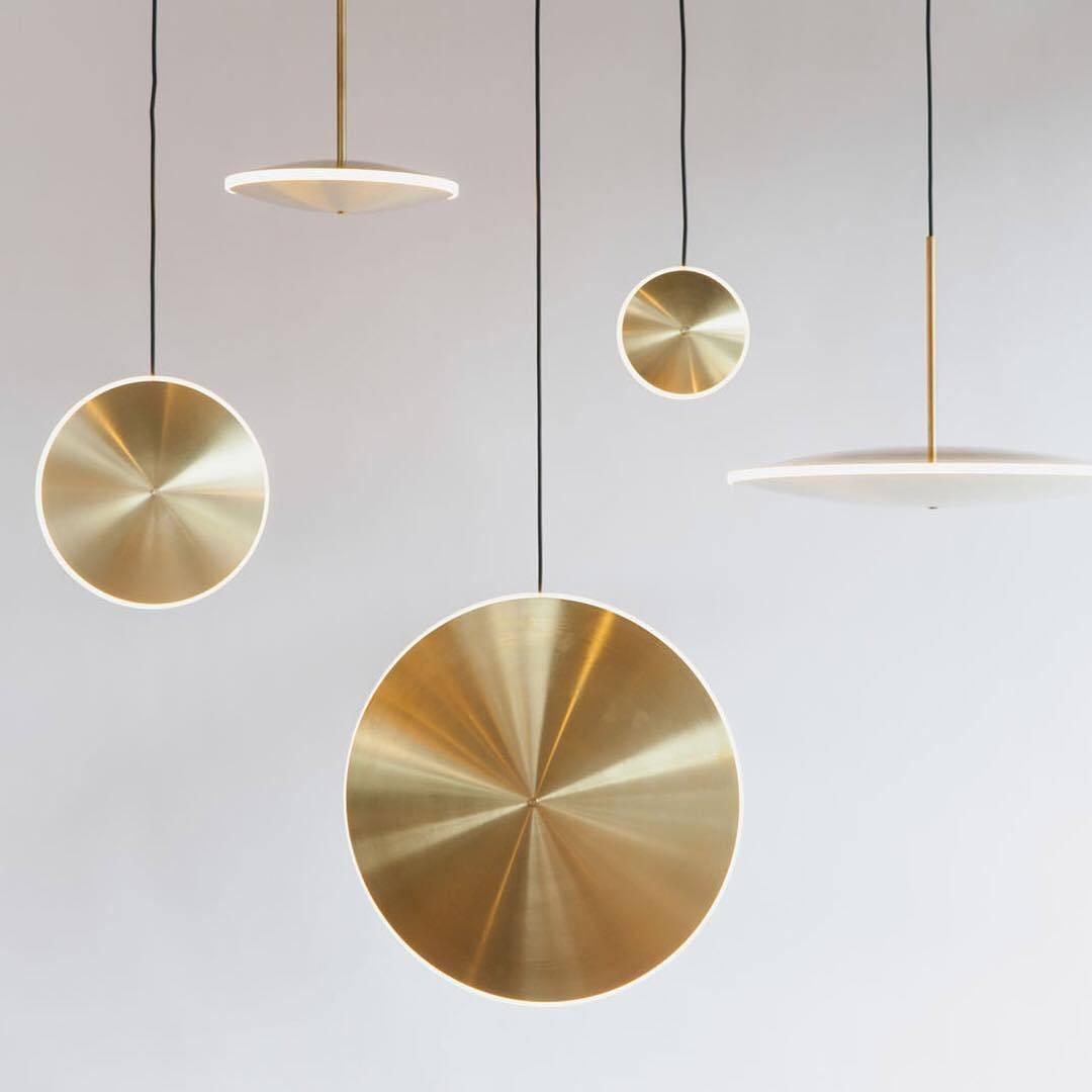 Chrona Modern Glass Dish Pendant Light - Sleek Hanging Fixture for Kitchen Island, Dining Room, or Bedroom Lighting