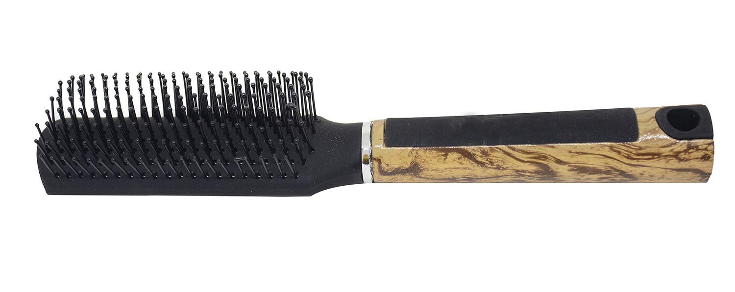 Kabello Wooden Paddle Hair Brush for Women & Men - Detangling & Styling Brush with Natural Bristles (Pack of 1) - Perfect for Home, Travel & Salon Use