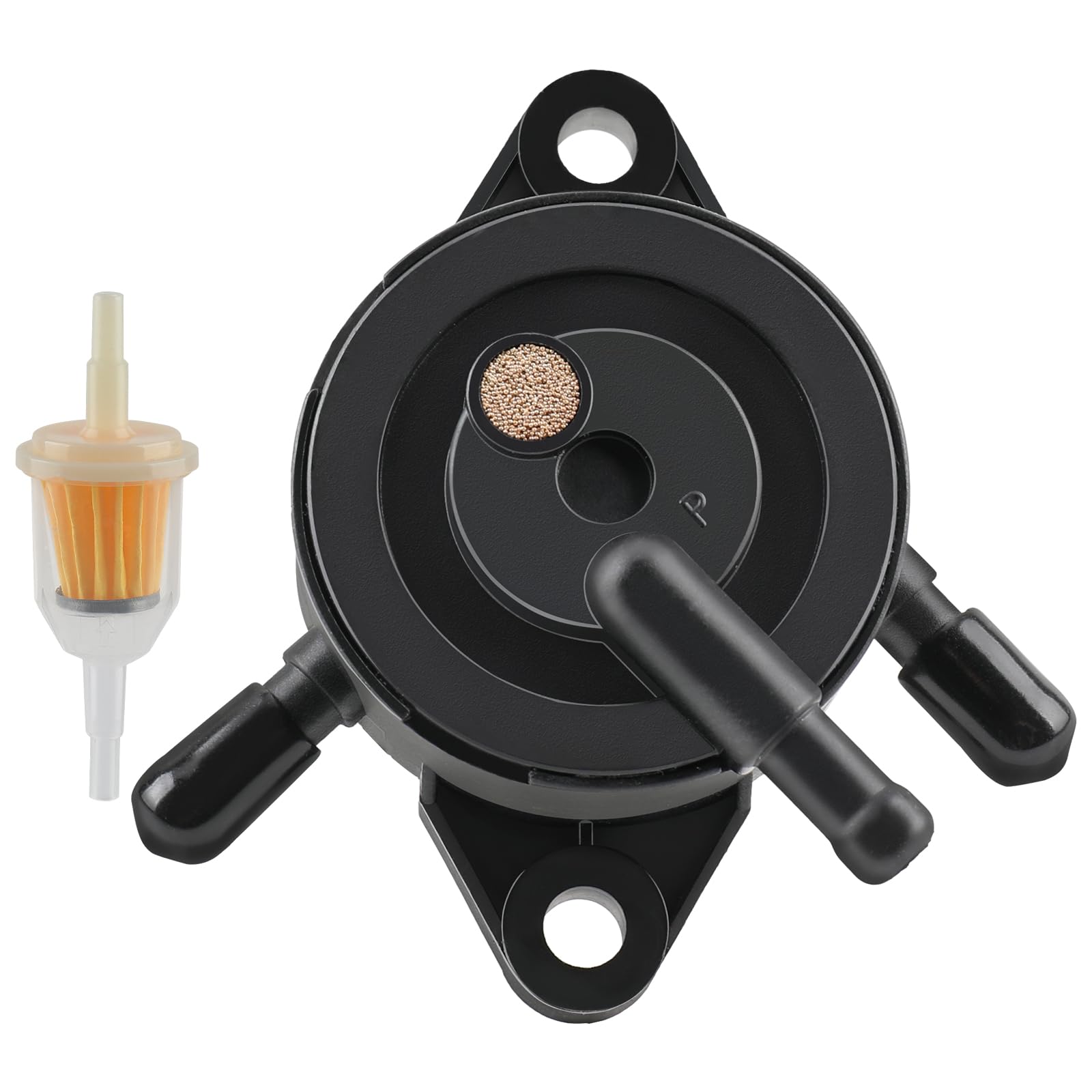 Kohler 17HP-25HP Small Engine Fuel Pump with Fuel Filter - Compatible with Lawn Mowers, Tractors, Honda, Yamaha & John Deere - Perfect for Gas-Powered Outdoor Power Equipment Maintenance