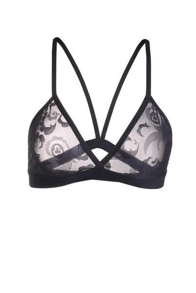 Comfy Lace Bralette - Wireless Comfort Bra for Women, Soft Stretchy Seamless Underwear, Perfect for Yoga, Sleep & Everyday Wear