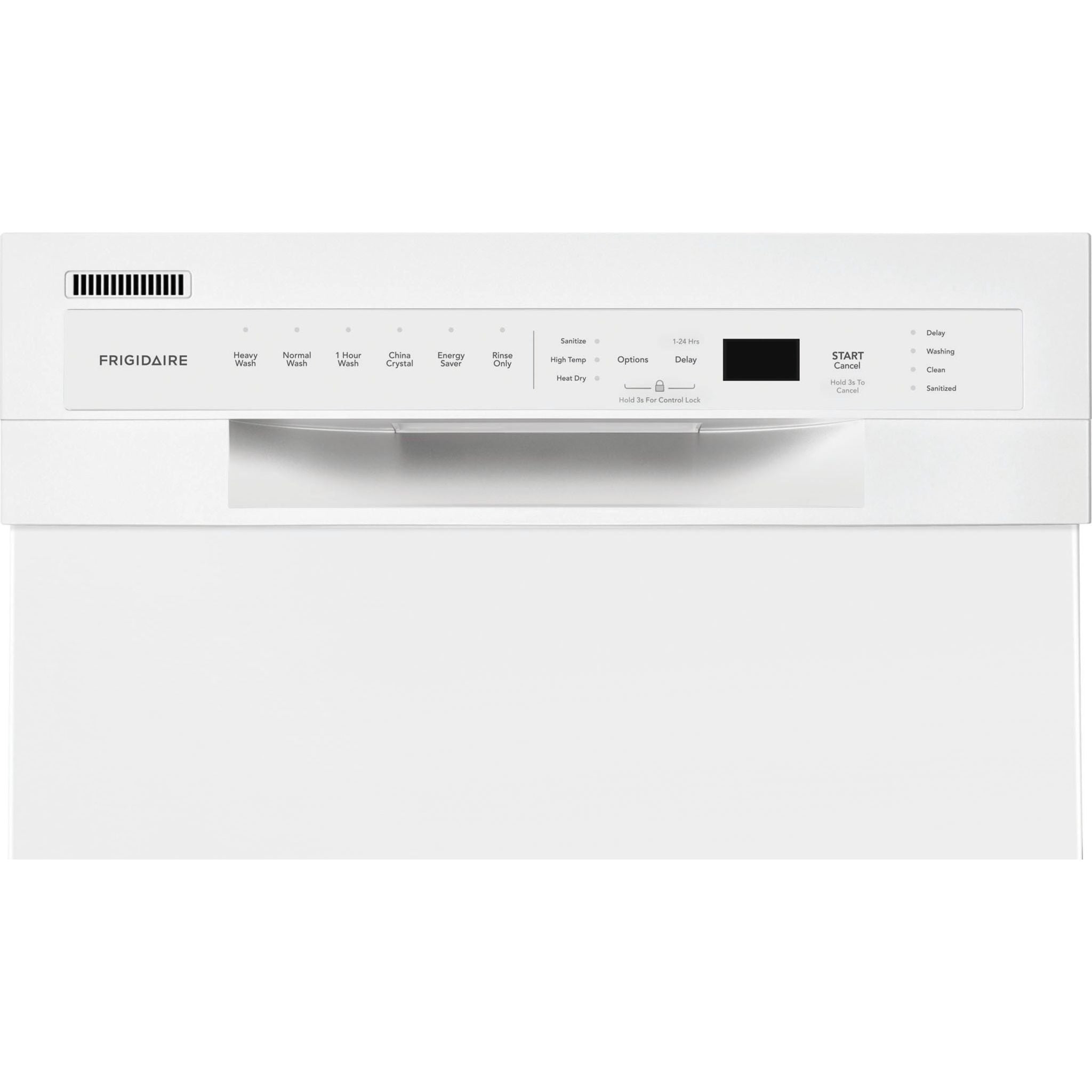 Frigidaire FFBD1831UW 18-Inch Built-In Dishwasher with Stainless Steel Tub - White | Energy Star Certified for Efficient Cleaning | Perfect for Small Kitchens and Apartments