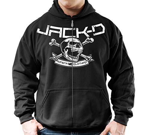 Black Hoodie W/ Wt Art