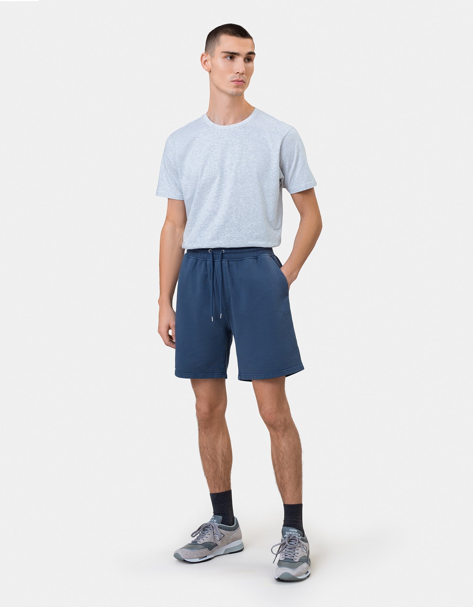 Classic Organic Cotton Sweatshorts for Men & Women - Pine Green - Comfortable Lounge & Workout Shorts for Yoga, Running, and Casual Wear