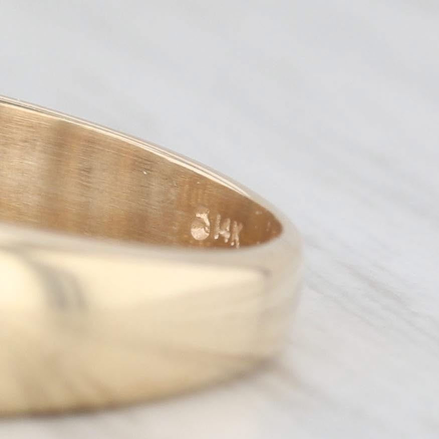 0.49ctw Round 3 Stone Diamond Ring in 14k Yellow Gold - Size 7.75/8 | Elegant Wedding Band, Anniversary Gift, Engagement Ring for Her