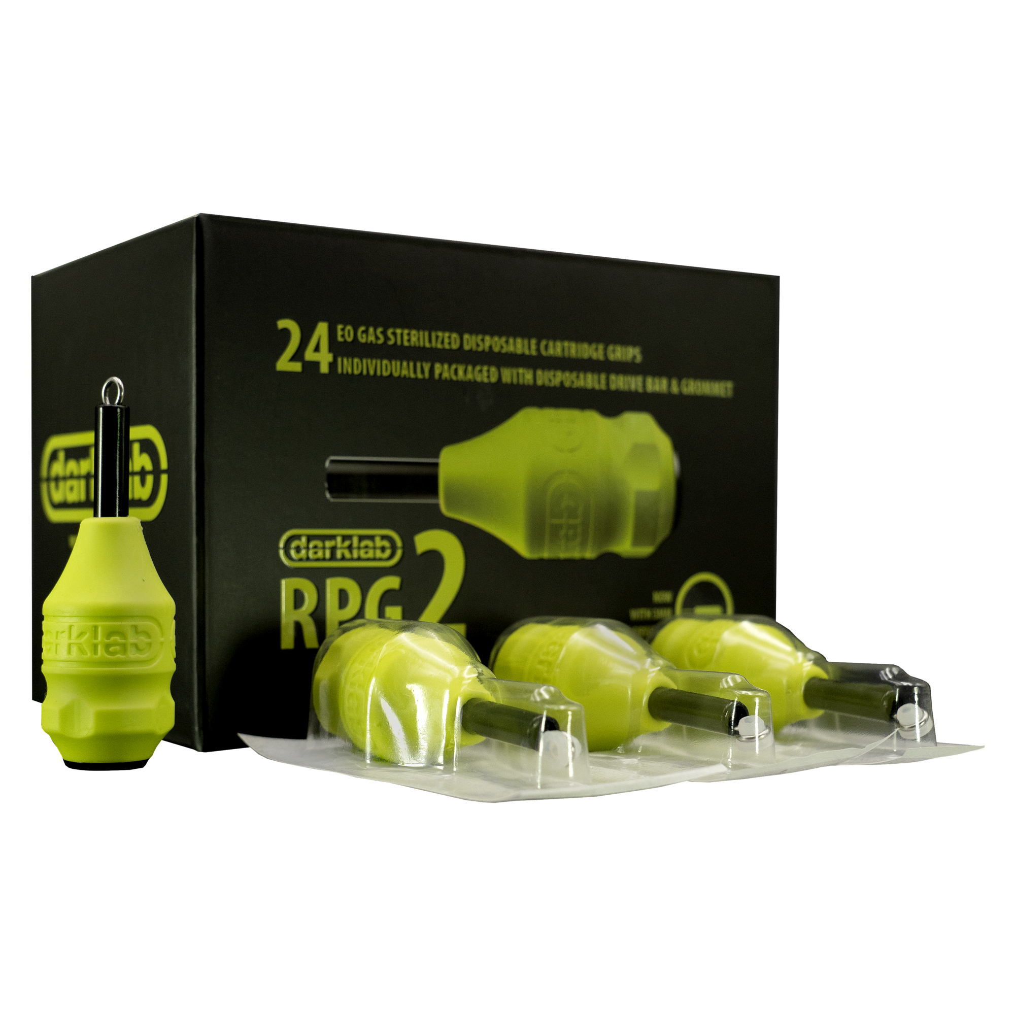 FK Irons Disposable RPG 2 Cartridge Grips - High Performance Replacement Grips for Paintball & Airsoft - Perfect for Tactical Gaming and Outdoor Sports