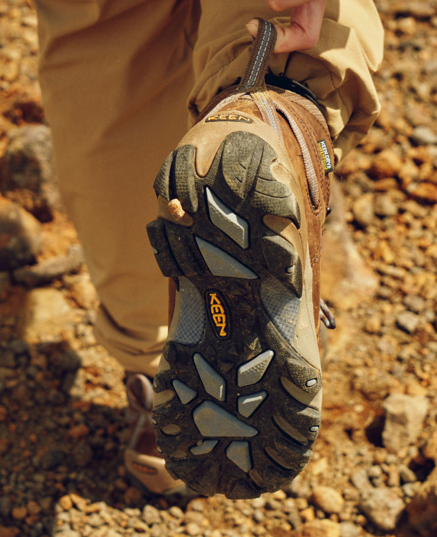 Women's KEEN Targhee II Waterproof Hiking Boots - Slate Black/Flint Stone | Mid-Cut Ankle Support | Non-Slip Traction | Outdoor Adventure, Trail Walking & Camping Footwear