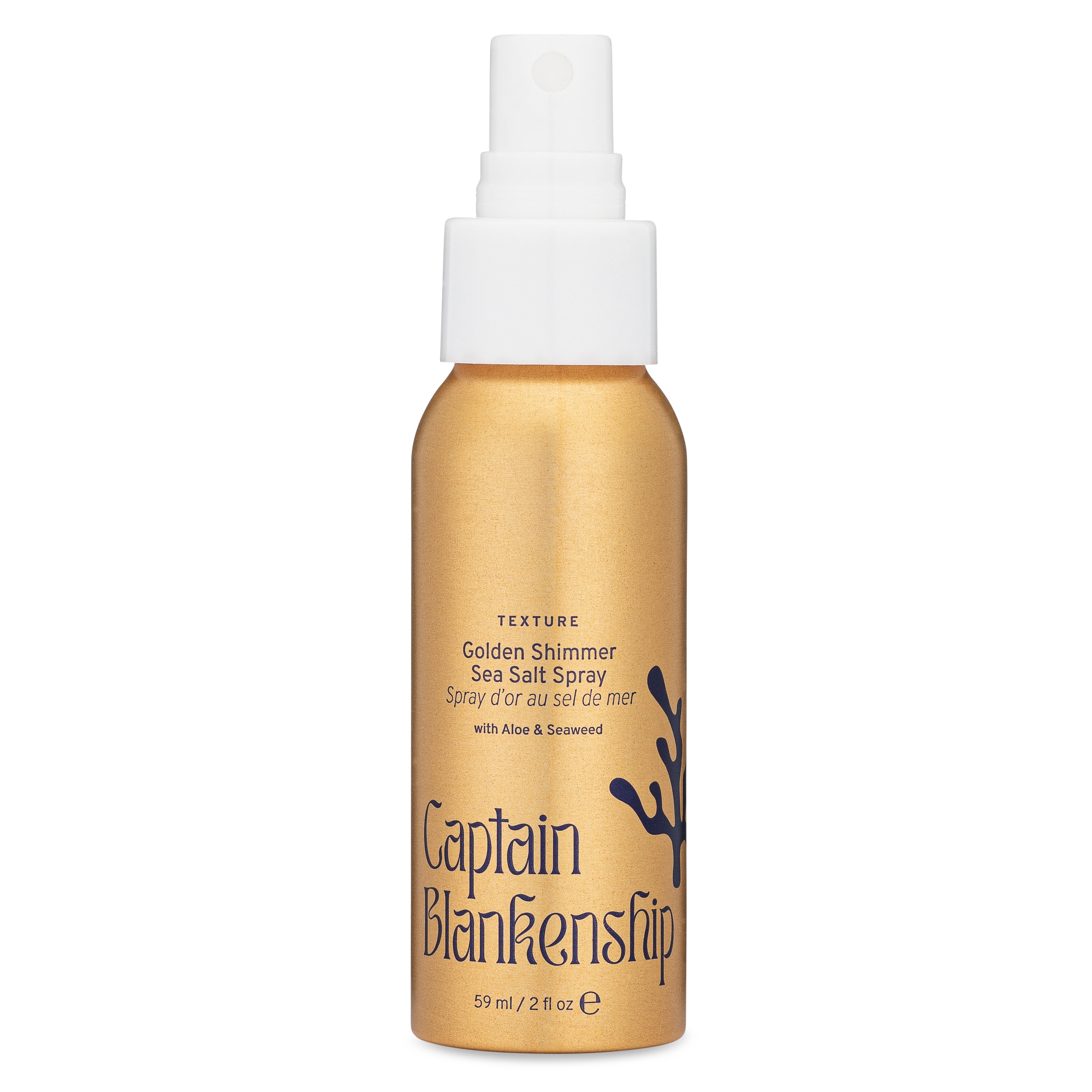 Golden Waves Sea Salt Shimmer Spray for Beachy Hair - Texturizing & Volumizing Hair Mist with Natural Minerals for Sun-Kissed Waves - Perfect for Summer, Beach, and Festival Hairstyles