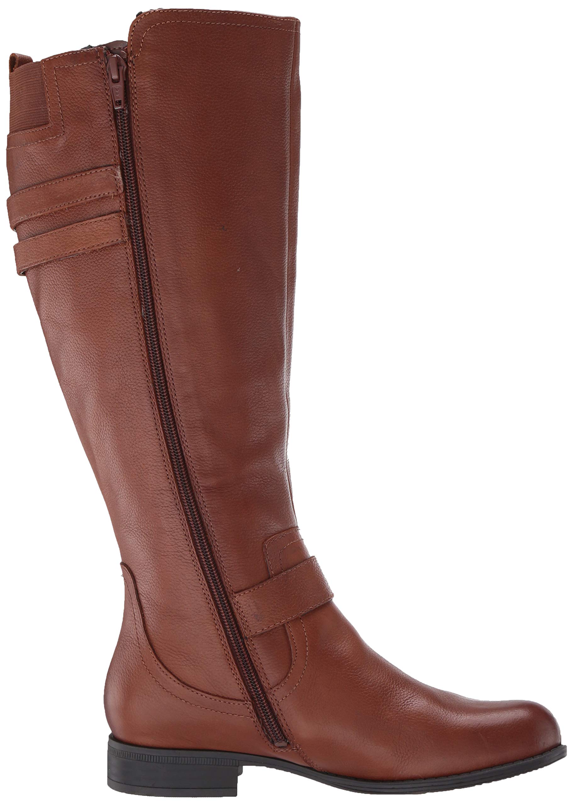 Naturalizer Women's Jessie Knee High Buckle Detail Riding Boot - Comfortable & Stylish Winter Boots for Women - Perfect for Horseback Riding, Casual Outfits & Cold Weather