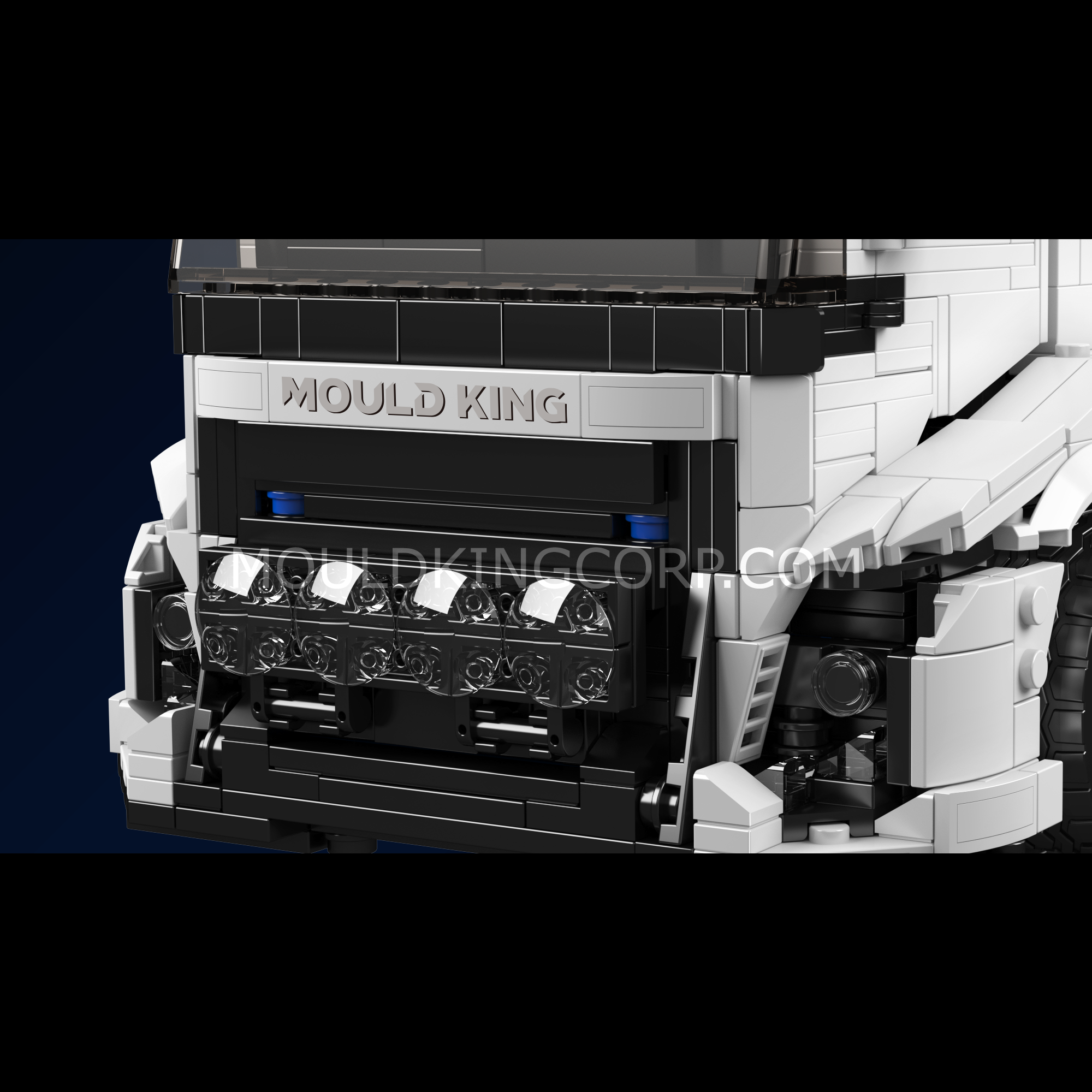 Mould King 10036 Racing Truck Model Building Set - 1,604 Piece STEM Toy for Adults & Kids | Perfect for Creative Play, Birthday Gifts & Collector Displays
