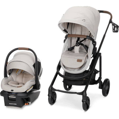 Maxi Cosi Tayla Max 5-in-1 Convertible Travel System Stroller with Car Seat - Lightweight Baby Stroller for Newborn to Toddler | Perfect for Shopping, Travel & Daily Walks
