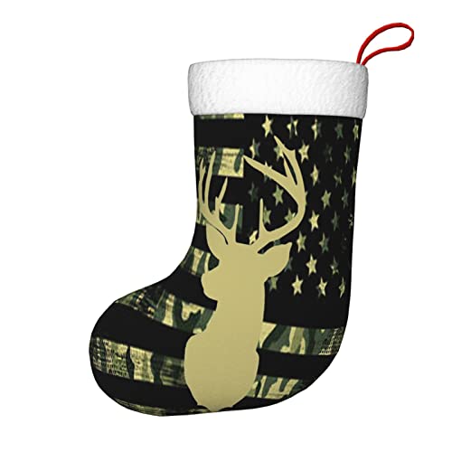 Deer Camo Camouflage American Flag Hunting