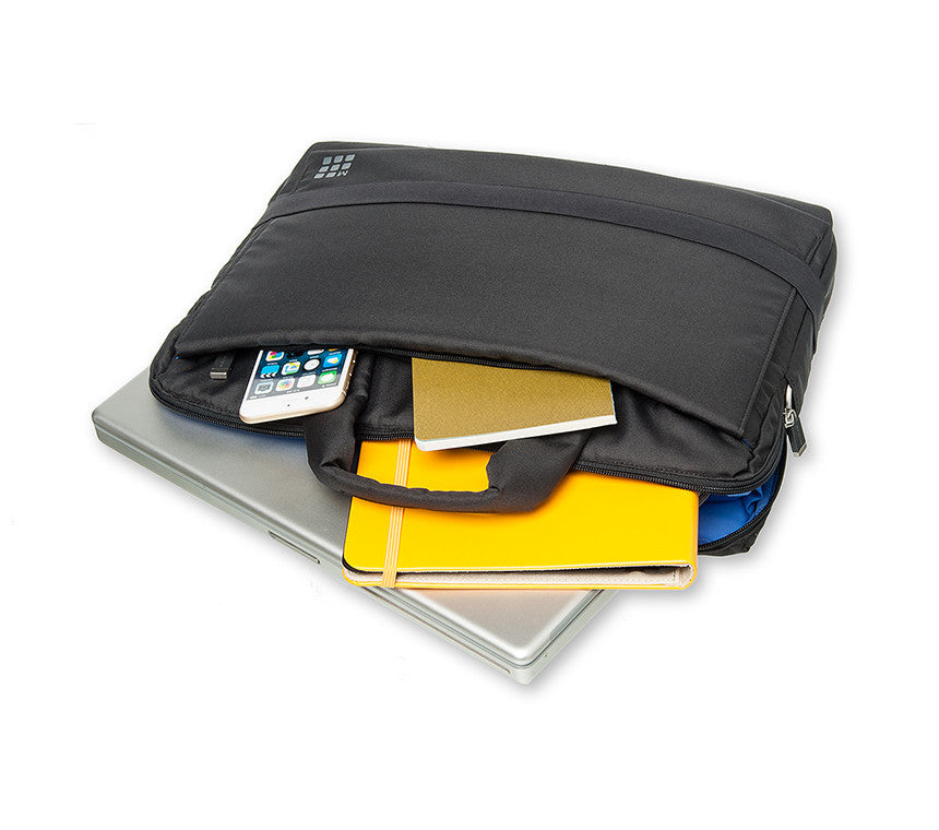 Premium Moleskine Horizontal Device Bag for iPad, Laptop & Tech Accessories - Payne's Grey - Perfect for Work, Travel & Daily Commute