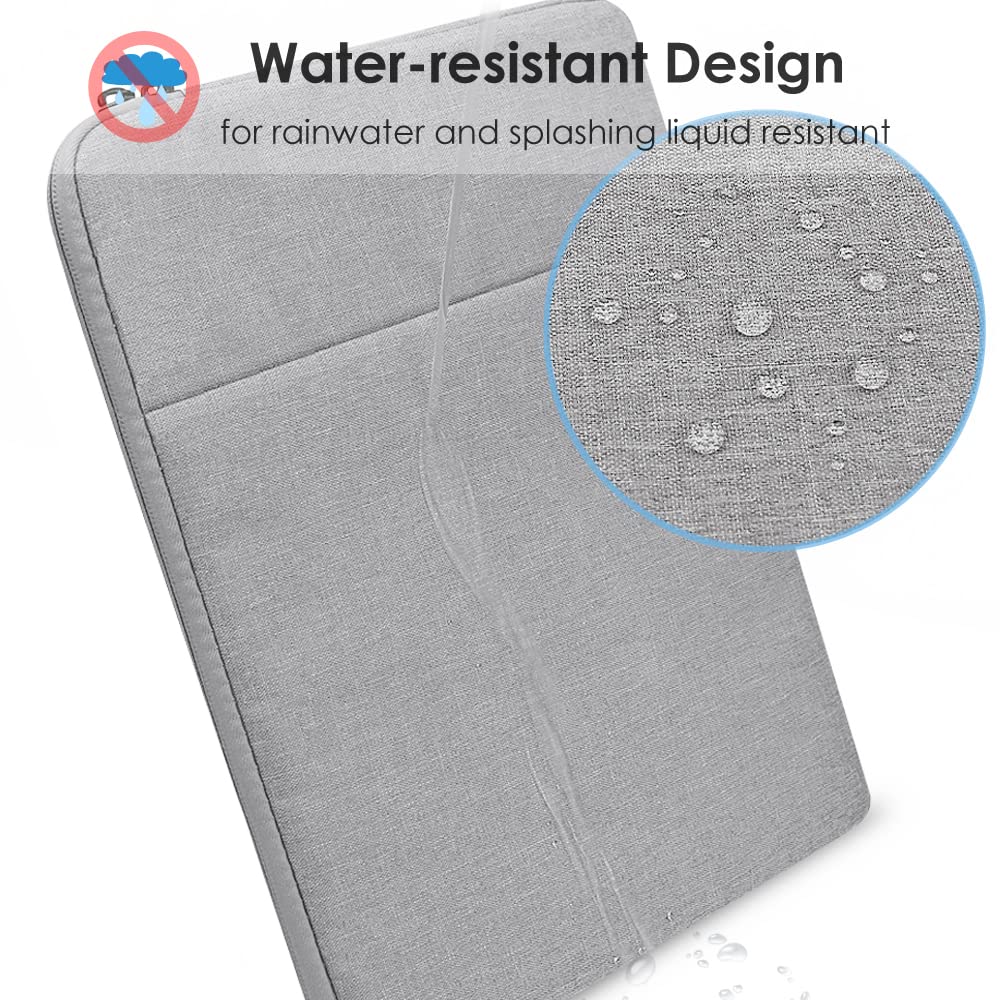 15 Inch Laptop Sleeve for MacBook Air 2024/2023 with Apple M3/M2 Chip - Waterproof Travel Case Accessory for MacBook Air 15