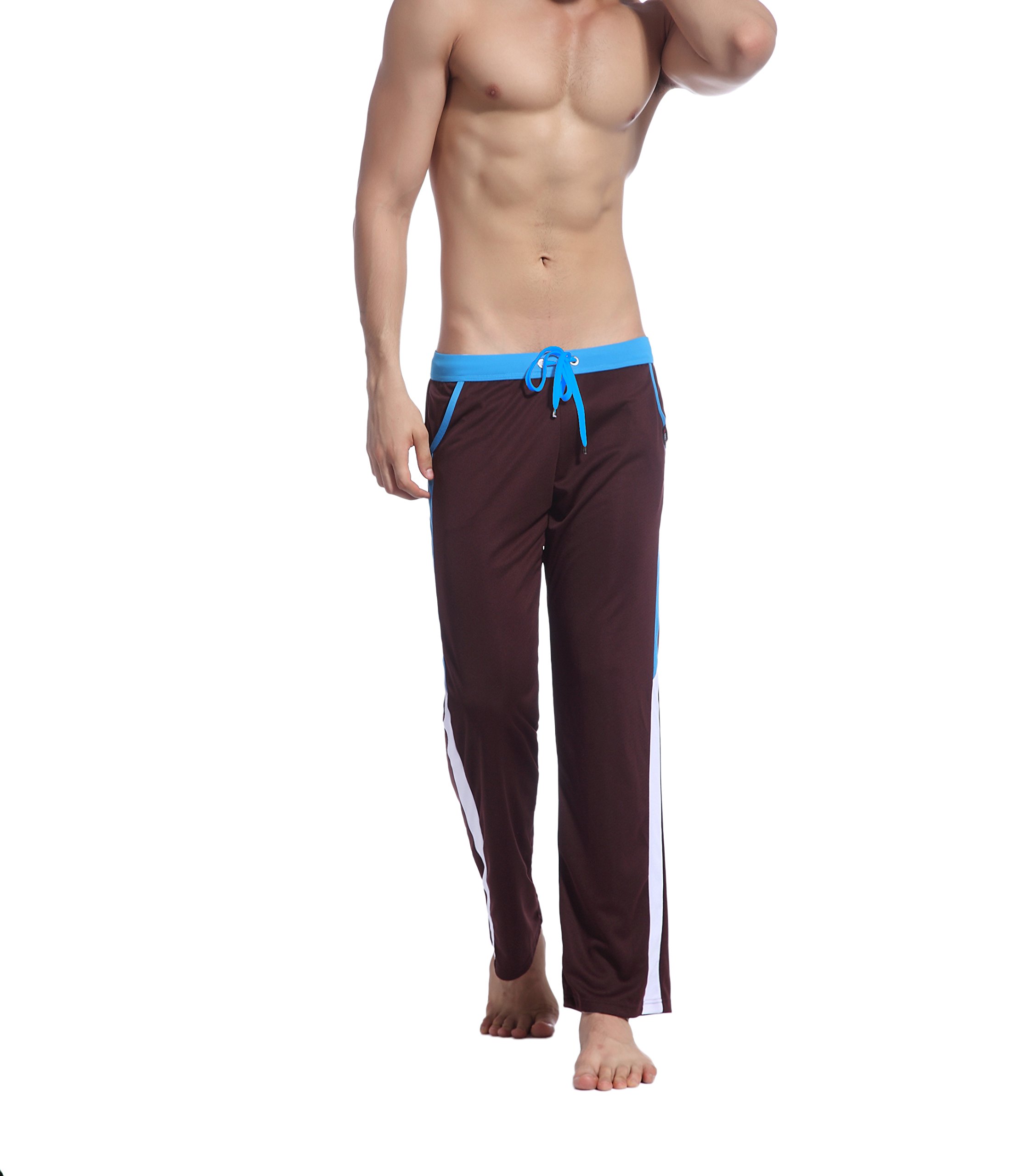 Hoerev Men's Workout Pants - Breathable Sweat-Wicking Cotton Fitness Trousers for Running, Gym & Yoga | Comfortable Training Joggers for Active Lifestyle