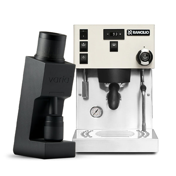Rancilio Silvia Pro X Espresso Machine & Varia VS6 Grinder Bundle - Professional Coffee Bar Setup for Home & Cafe Use