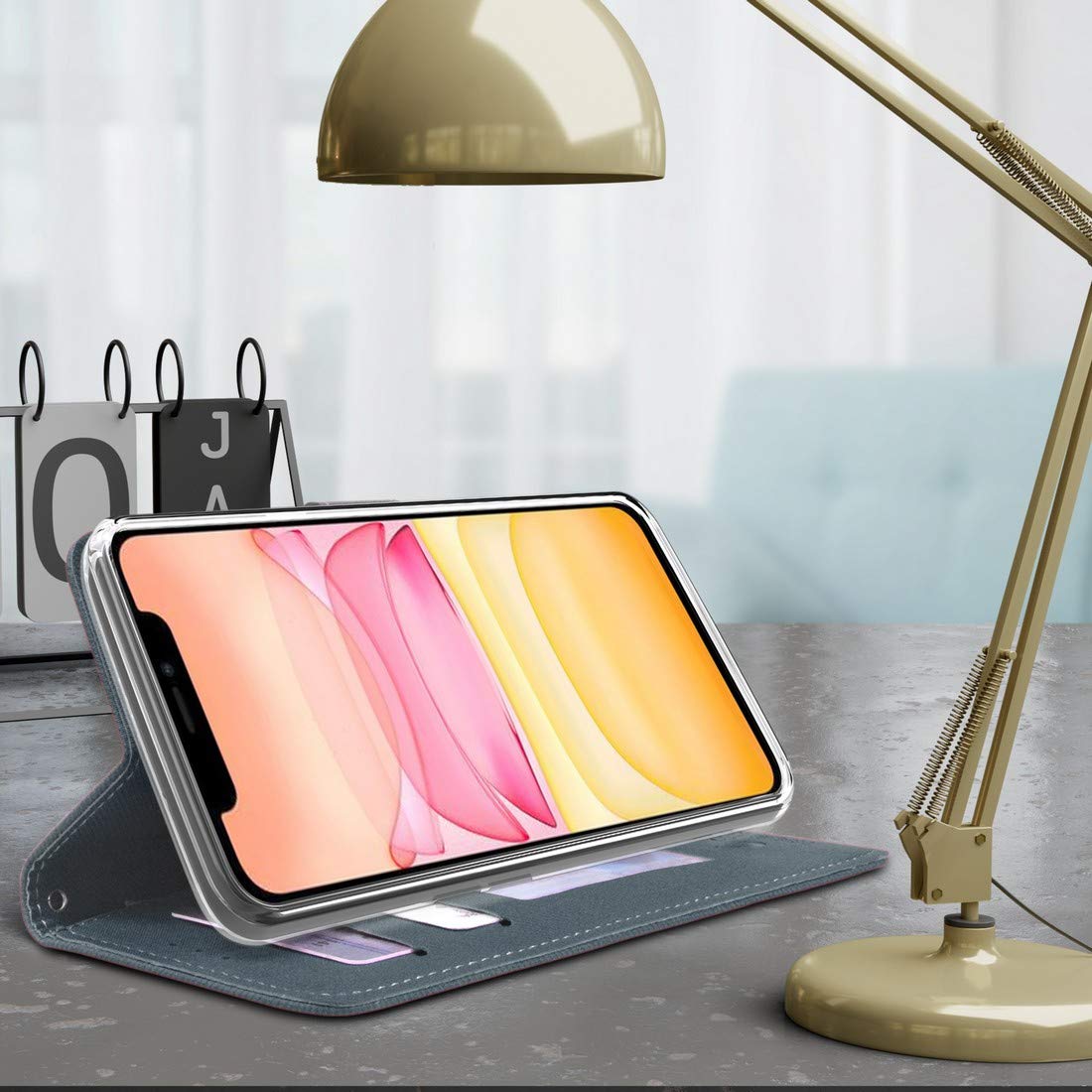Premium Leather Wallet Case for iPhone 11 Pro Max (2019, 6.5